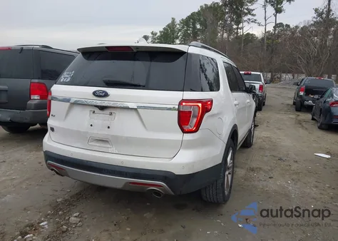2017 Ford Explorer Xlt z USA, uszkodzony, nr VIN 1FM5K7D87HGD11786